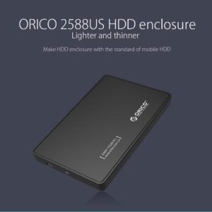 Case orico 2588US HDD/SSD 2.5″ USB 2.0 13 2588US 1