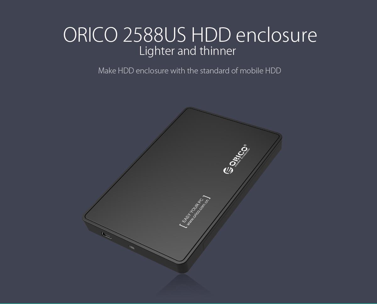 Case orico 2588US HDD/SSD 2.5″ USB 2.0 7 Case orico 2588US HDD/SSD 2.5″ USB 2.0 - Imagen 7